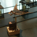 Handcrafted Wooden Manta Ray Automaton
