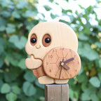 Wood Turtle Clock Ornament