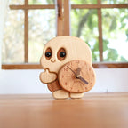 Wood Turtle Clock Ornament