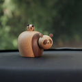 Wooden Panda Aroma Ornament