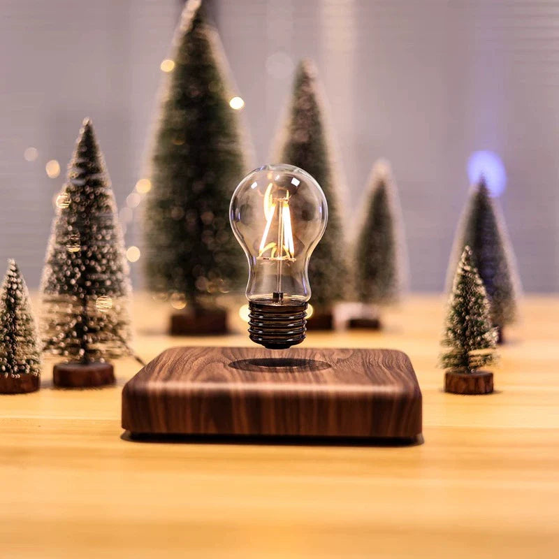 Magnetic Levitation Love Heart Lamp Creativity Floating Bulbs