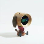 Astronaut Robot Alarm Clock - Engravable Wooden Desk Clock