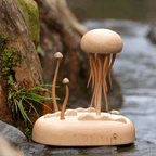 Handcrafted Wooden Mechanical Jellyfish